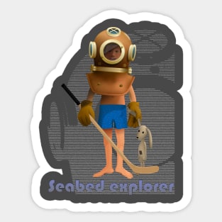 Seabed explorer Sticker